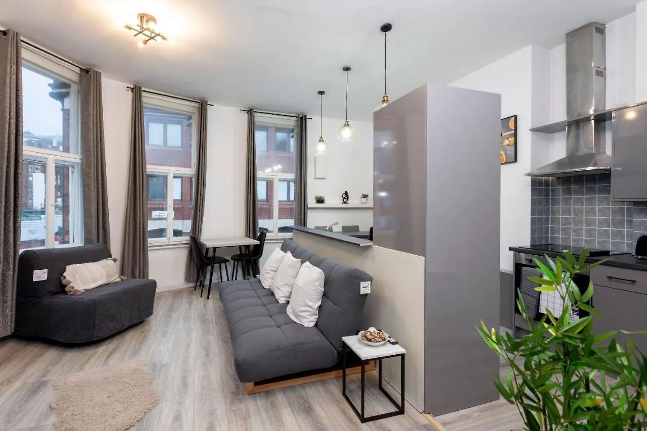 شقة فندقية Oxford Row Apartments, Leeds City Centre