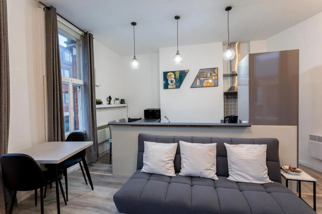 شقة فندقية Oxford Row Apartments, Leeds City Centre